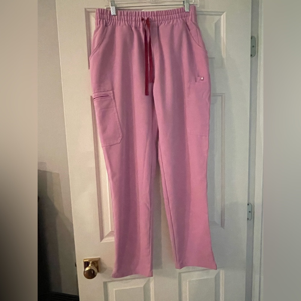 FIGS High Waist straight leg scrub pant